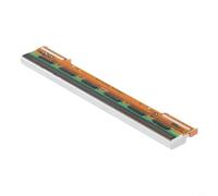 Per testina di stampa termica di ricambio serie Zebra ZD421 P1112640-219 203 dpi per uso in ambienti di stampa standard di etichette e codici a barre