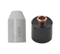 per Thermal Dynamics 9-8213 Cartuccia di avvio al plasma con cappuccio 9-8218 Shield Cup Compatibile per parti di materiali di consumo per torcia da taglio al plasma SL60