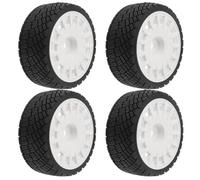 Per Thor Per Km Citroën C3 Per Feishen Per Mustang 1/7 1/8 Rc Auto 4PCS Per Rally 100mm Pneumatici 17MM Hex Hub Parti Aggiornamento Parti Riparazione RC