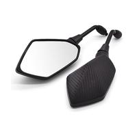 Per THRUXTON Per TIGER 800 1050 1200 XC/XCX/XR TT 600 Specchio Per Moto Specchi Retrovisori In Vetro Bianco In Fibra Di Carbonio(fibra di carbonio)