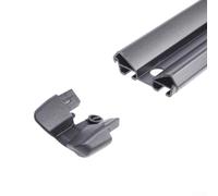 per thule 598 per proride End 2-Pack Black ABS per thule 598(1) | Thickened ABS plastic, UV resistant, withstands rain and sun, 2-pack set, direct replacement