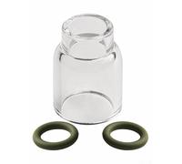 per TIG Clear Visualization Glass Nozzle per WP9/17/18/20/26, tazza di saldatura con O-Ring per materiali di consumo lenti a gas tozzi(6)
