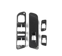 Per Tiguan 2010 2011 2012 2013 2014 2015 2016 2017 Pannello Portiera Interruttore Alzacristalli Pulsante Copertura Telaio Adesivo Centrale Strisce Decorative Auto Aria Condizionata(For 10-12)