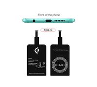 (Per tipo C) Il ricevitore del caricabatterie wireless Qi supporta l'adattatore di ricarica wireless