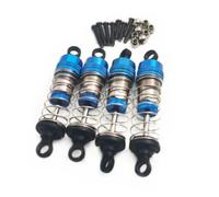 Per Tipo Olio Ammortizzatore Anteriore Posteriore 4 Pz Precompilato 500 Per Cts Silenzio Per Wltoys 144001 124017 124019 Rc Parti Automobili Decorative Rc Decora Accessori