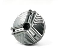 Per TMAX 530 SX DX 2012-2019 Tappo Serbatoio Liquido Freni E Carburante Per Moto Coperchio Pompa Freno RISPOSTAKBAH(Oil filler cap-Grey)
