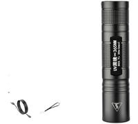 per torcia UV Portatile 70g Alluminio per Test per torcia UV | Rileva agenti fluorescenti, precisione 365nm, ideale per detersivi, test rapidi e sicuri(B)