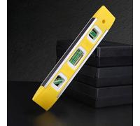 per Torpedo DIY Cm Utilizzo Ad Alta Visibilità Giallo Mini 23 Professionale Magnetico User-Friendly Livello Alluminio - Livello Costruzione Avere Base Compatta