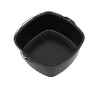 Per tortiera antiaderente in alluminio da 7/8 pollici accessori per friggitrice ad aria fatta in casa, utensili da cucina adatti al microonde (17,8 cm)