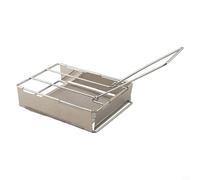 per tostapane Gas Portatile in Acciaio per tostapane Gas Portatile | Acciaio per robusto, design pieghevole, per ideale per campeggio, hiking, uso esterno frequente