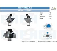 BV PSH 190.902.102.050 Motorino avviamento