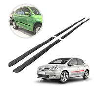 per Toyota Auris Hatchback 5D 2007-2010 Modanature delle porte laterali Nero