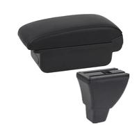 Per Toyota BB Bracciolo Box Auto Bracciolo Centrale Scatola Portaoggetti Interni Retrofit Ricarica USB Accessori Auto Bracciolo Portaoggetti(A2 black line No USB)