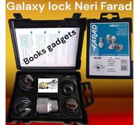 Per Toyota C-HR dal 12/2016 Kit Dadi Antifurto NERI Galaxy Lock Farad per C/Lega