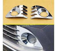 Per Toyota Corolla Cross 2022 2023 2024 Chrome lucido Paraurti anteriore Fendinebbia Copertura Griglia Accessori