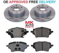 PER TOYOTA COROLLA E21 1.8 2.0 BENZINA IBRIDI DISCHI E PASTIGLIE FRENO...