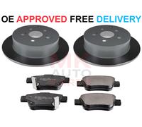 PER TOYOTA ESTIMA IMPORT 2.4 3.5 BENZINA IBRIDI DISCHI E PASTIGLIE FRENO...