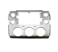 Per Toyota FJ Per Cruiser 2007-2013 Cornice Per Autoradio Android/Lettore MP5 Da 9 Pollici Mascherina 2 DIN Per Unità Principale E Stereo Mascherina Autoradio(Only Frame Silver)