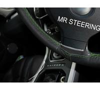 Per Toyota Highlander MK1 00-07 Volante IN Pelle Cover Verde Doppio Punto