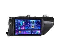 Per Toyota Hilux 2015-2020 Android 11 10 Pollici IPS Touchscreen Stereo Auto Incorporato Senza Fili Carplay Android Auto Supporto DSP BT 5.0 Hi-Fi DAB RDS GPS SWC Telecamera Posteriore(B,300S)
