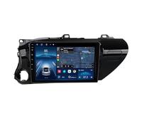 Per Toyota Hilux 2015-2020 Android 12 10 Pollici Autoradio IPS Touchscreen Incorporato Carplay Android Auto Supporto MirrorLink RDS DAB BT 5.0 FM AM DSP Hi-Fi SWC Telecamera Posteriore(B,M150S - 4 Cor