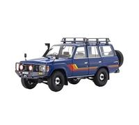 Per TOYOTA Land Cruiser LC60 1:18 Fuoristrada Station Wagon Simulazione Modello Di Auto In Lega Da Collezione(Blu)