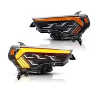 Per Toyota Per 4Runner 2013 2014 2015 2016 2017 2018 2019 2020 2021 2x Gruppo Fari Auto LED Indicatori Di Direzione Dinamici Lampada DRL Montaggio Fari Auto