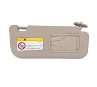 Per Toyota Per Allion Per Corolla 2019-2024 Parasole Per Interni Auto Grigio Lato Guida Sinistro Con Parasole A Specchio Visiera Aletta Parasole(Beige right)