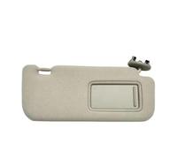 Per Toyota Per Auris Corolla 2008-2013 Aletta Parasole Interna Per Auto Con Specchio Lato Sinistro Destro Lato Conducente Passeggero(Beige Right Side)