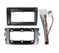 Per Toyota Per Auris E150 2006-2011 Mascherina Autoradio 2DIN Pannello DVD Stereo Montaggio A Cruscotto POMPOMPUR