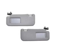 Per Toyota Per Auris Per Corolla 2007-2013 Aletta Parasole Interna Per Auto Con Parasole A Specchio Lato Sinistro Destro Lato Conducente Passeggero CFCKHPTHAZ(Grey 1 pair)