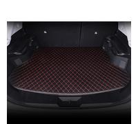 Per TOYOTA Per Avalon Per Avanza 7SEAT Per Auris Per Aqua Per Crown Cuoio DELL'UNITÀ Di Elaborazione Tappetini Per Bagagliaio Un'auto Tappetini Per Bagagliaio(Black red,Type B)