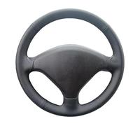 Per Toyota per Avalon per Camry 2018-2022 per Crown 2018-2022 Coprivolante per auto in microfibra e pelle personalizzato(Blu)