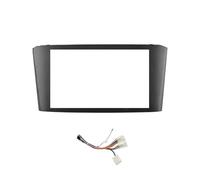 Per TOYOTA Per Avensis 2002-2006 2007 2008 Mascherina Autoradio 2 DIN Da 7 Pollici CD DVD Cruscotto Audio Pannello Interno Plancia Autoradio(Black frame-cable)