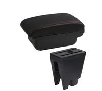 Per Toyota Per Aygo BJ Bracciolo Box Bracciolo Accessori Auto Negozio Box Dettaglio Interni Bracciolo Auto Box Auto Centrale Bracciolo(A1 red line No USB)