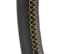 Per Toyota per Camry XV80 2024 IX Coprivolante per auto, treccia per volante(Giallo)