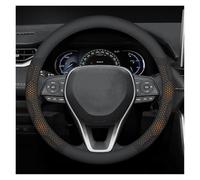Per Toyota Per Corla Per Camry Per Yaris Per Auris Per C-HR Per RAV4 Per Land Per Cruiser Coprivolante Per Auto Coprivolanti Guscio(O leather Orange)