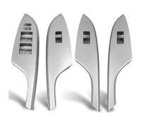 Per Toyota Per Corolla 2007-2013 Porta Finestra Pannello Vetro Bracciolo Interruttore Sollevamento Pulsante Copertura Lunetta Trim Decorazione Interruttore Finestrino(One Set-4pcs)