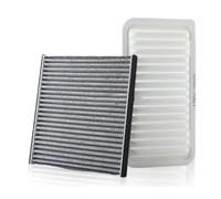 Per Toyota Per Corolla Matrix E130 2003 2004 2005 2006 2007 2008 OE:17801-22020 Parti Di Automobili Motore Filtro Aria Abitacolo Filtri aria motore auto(1Air and 1 Cabin)