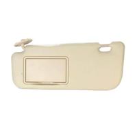 Per Toyota Per Corolla Per E160 Per E170 2014 2015 2016 2017 Pannello Laterale Sinistro/destro Con Specchio Per Il Trucco Sostitutivo Ricambio Aletta Parasole(Beige Left)