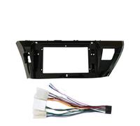 Per Toyota Per Corolla Per Levin 2013-2018 Pannello Stereo Cruscotto Doppio Din CD DVD Telaio 10.1 Pollici 2din Autoradio Fascia Cornice rivestimento cruscotto(Telaio-corda)