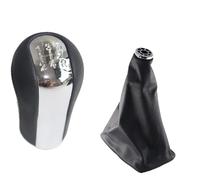 Per Toyota Per COROLLA Per Station Wagon E12 2001-2007 Pomello Cambio Manuale 5/6 Velocità Pelle Cromo Leva Cambio Maniglia Bastone Pomello Cambiamento Auto(5 speed set)