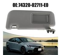 Per Toyota Per Corolla Visiera parasole guida sinistra con specchio OEM 74320 02