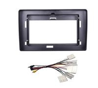 Per Toyota Per Hiace 2010 2011 2012 2013 2014-2018 Lettore Radio 2DIN Unità Principale Pannello Cruscotto Fascia 10 Pollici Cornice rivestimento cruscotto(Telaio con corda)