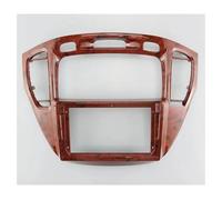 Per Toyota Per Highlander Per Kluger 2000 2001 2002 2003-2007 Kit Adattatore Pannello Montaggio Radio E Cruscotto 9 Pollici Auto cornice fascia radio stereo(2000-2007 LEGNO)