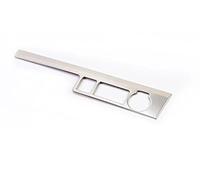 Per Toyota Per Highlander XU70 Hybrid 2020 2021 2022 2023 In Acciaio Inox Con Controllo Centrale Per Auto Cornice USB Cover Adesivo Accessorio UOEMCRTB(Style B)
