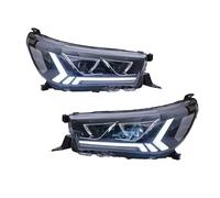 Per Toyota Per Hilux Revo 2015-2020 Fari Auto DRL Indicatori Direzione Proiettore Angel Eye Deflettori del fascio