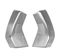 Per Toyota Per Land Cruiser Per Prado LC150 2010-2023 Tappo Per Bracciolo Bocchetta Di Ventilazione Protezione Angolare Toppa OUSDUO(B Style Silver)