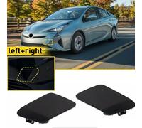 Per Toyota Per Prius 2016 2017 Paraurti Anteriore Gancio di Traino Occhio Copertura Sostituzione Coppia Lato Sinistro E Destro Compatibile con OEM 52128 47050 52128 47070 Materiale Plastica