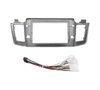 Per Toyota Per Rav4 2013-2018 Mascherina Autoradio Da 10,1 Pollici Adattatore Decoder Can-Bus Pannello Cruscotto Android KLAUER(Frame cable Silver)